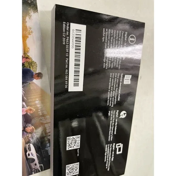 2019 Mercedes Benz G Class G Wagon G53 G550 Owners Operators Manual Set Oem
